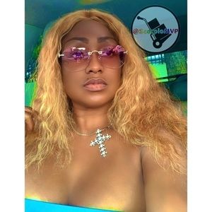 rimless sunglasses luxury eyewear